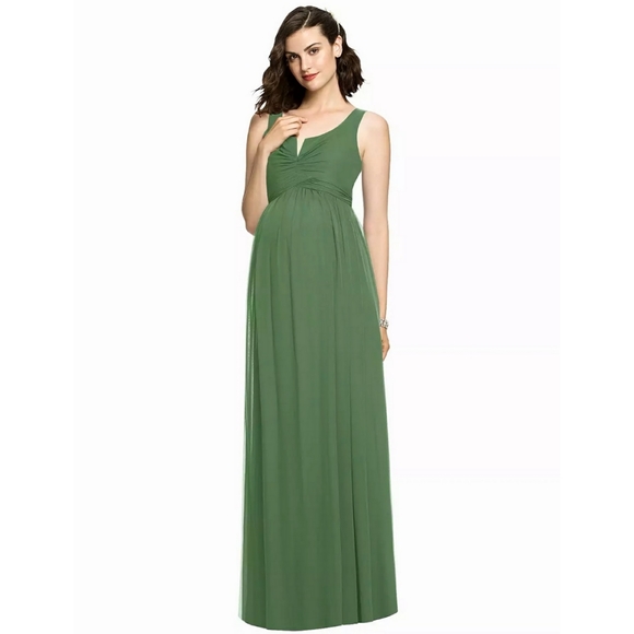 DESSY COLLECTION Vivian Diamond MATERNITY DRESS Size 6 - Picture 2 of 3